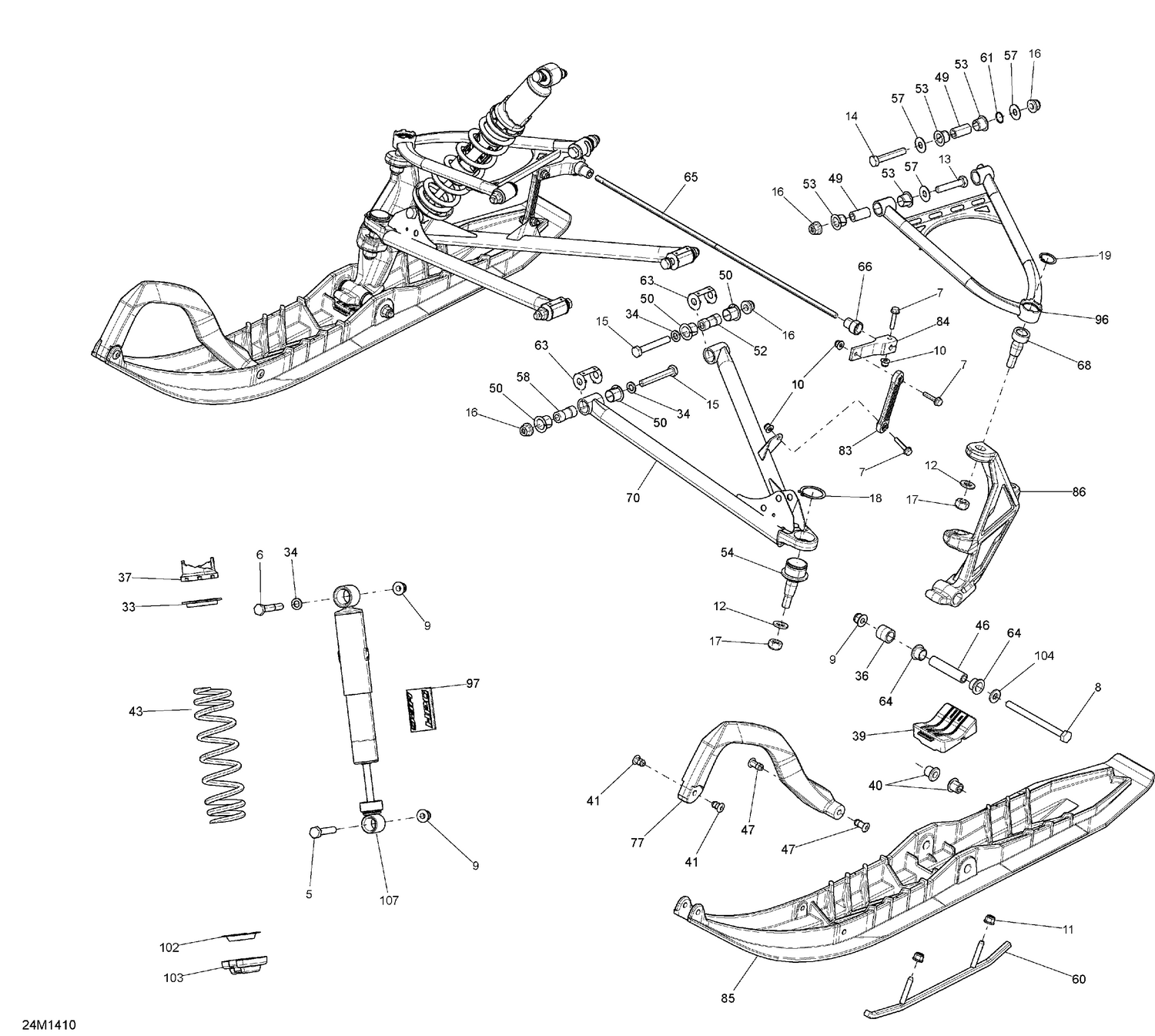 07- Front Suspension And Ski