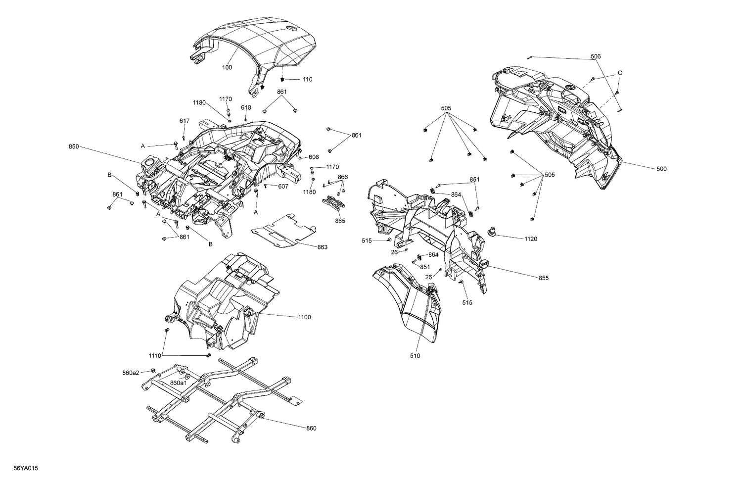 07- Body - Cargo Structure And Rear Fenders -  North America