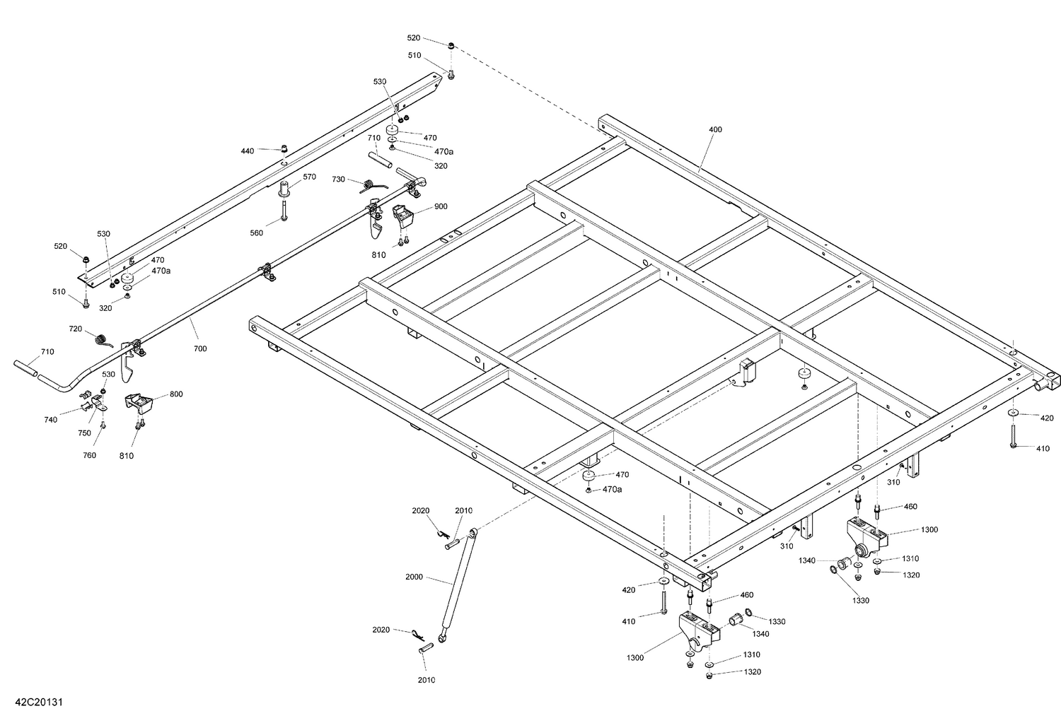 09- Rear Cargo Box - Frame