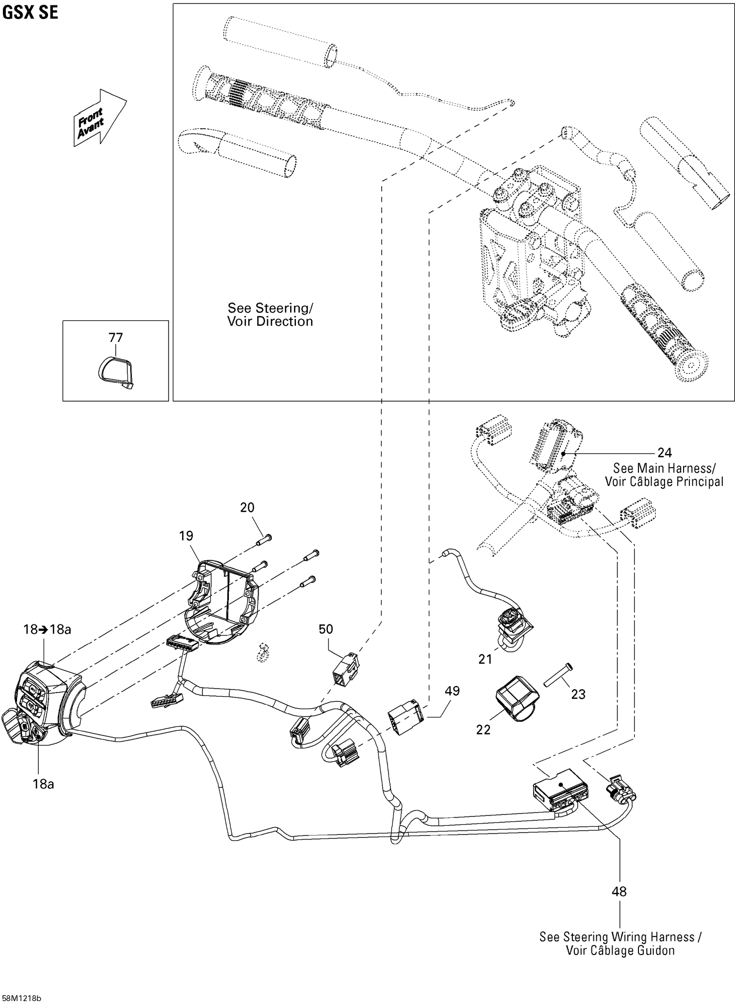 10- Electrical Accessories, Steering GSX SE