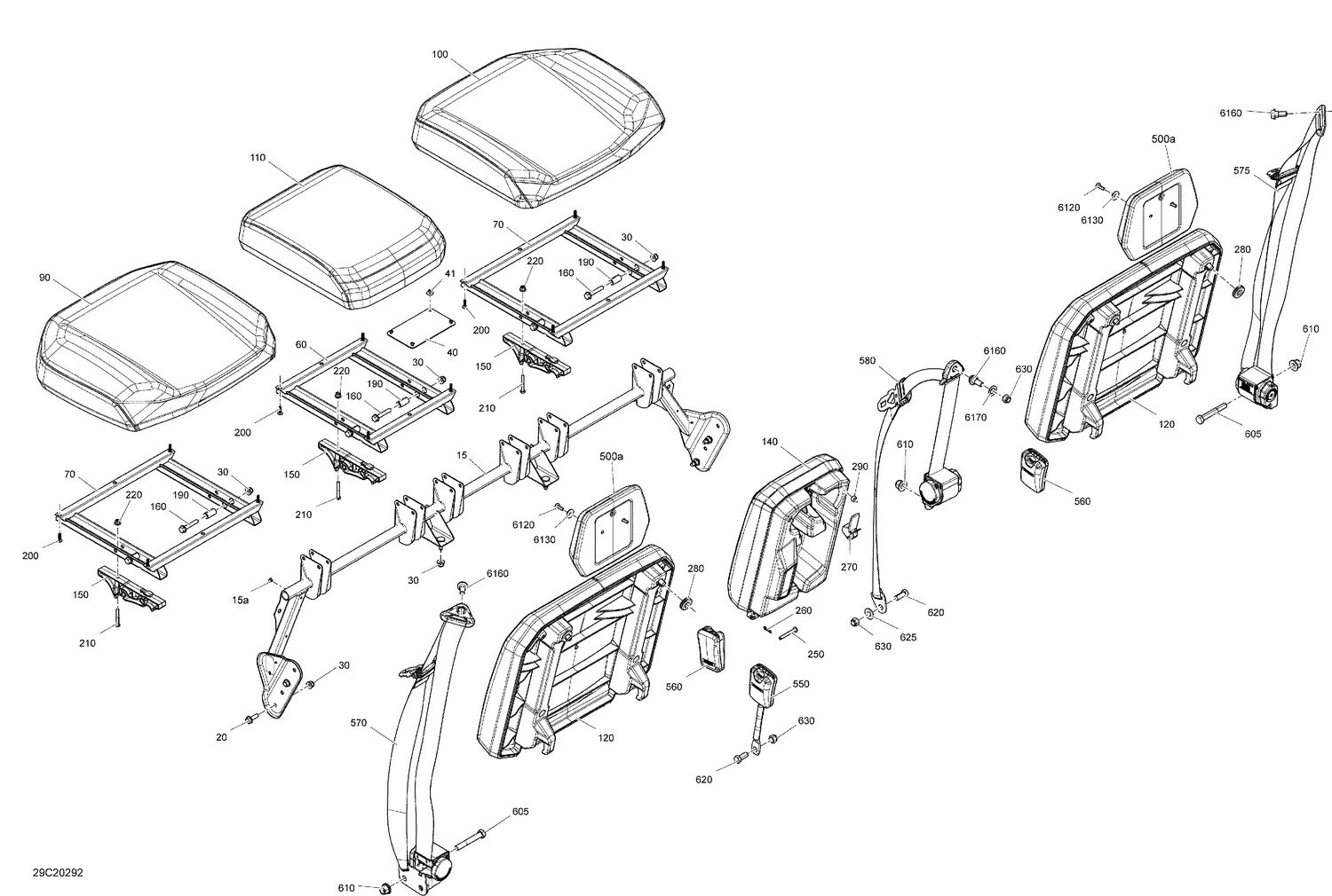 09- Seat - Rear Section - DPS