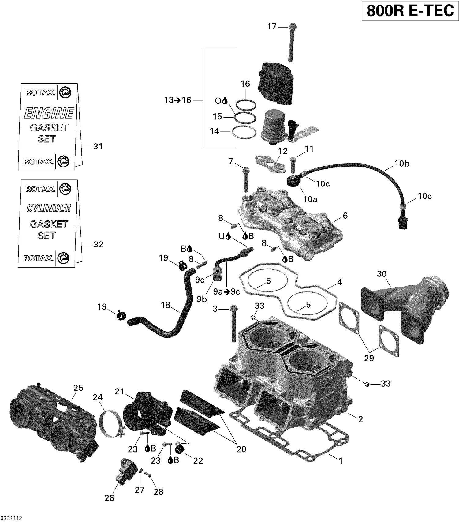 01- Cylinder And Injection System (Summit)