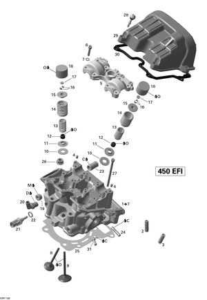 01- Cylinder Head Schematic