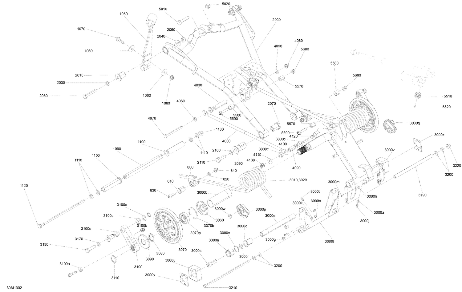 08- Rear Suspension - Upper Section