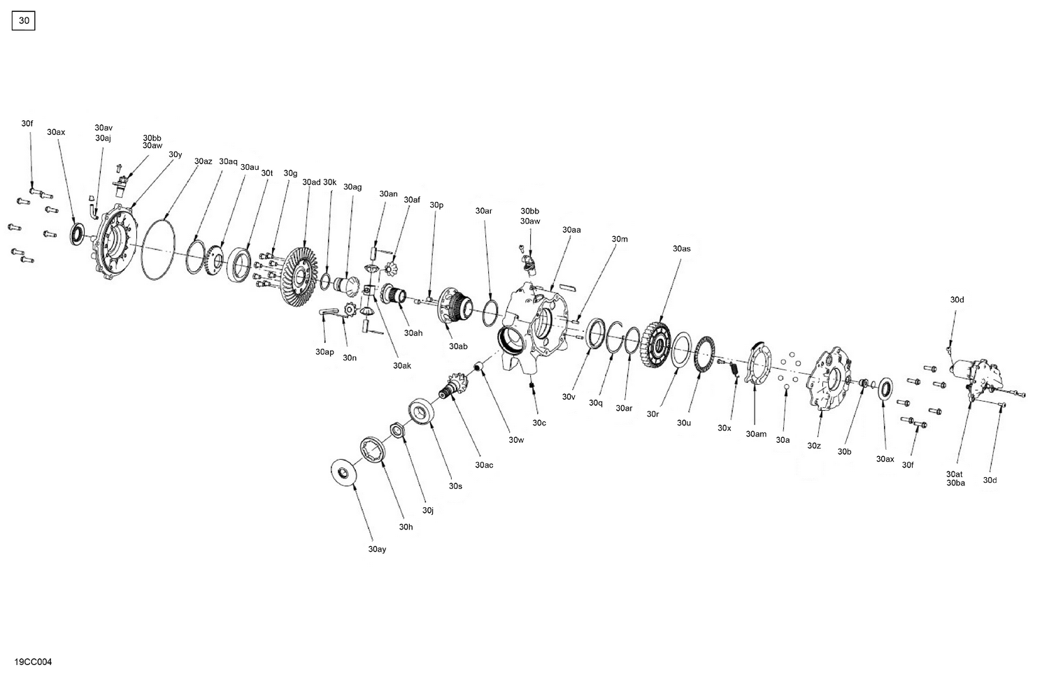 04- Drive - Front - Differential Parts