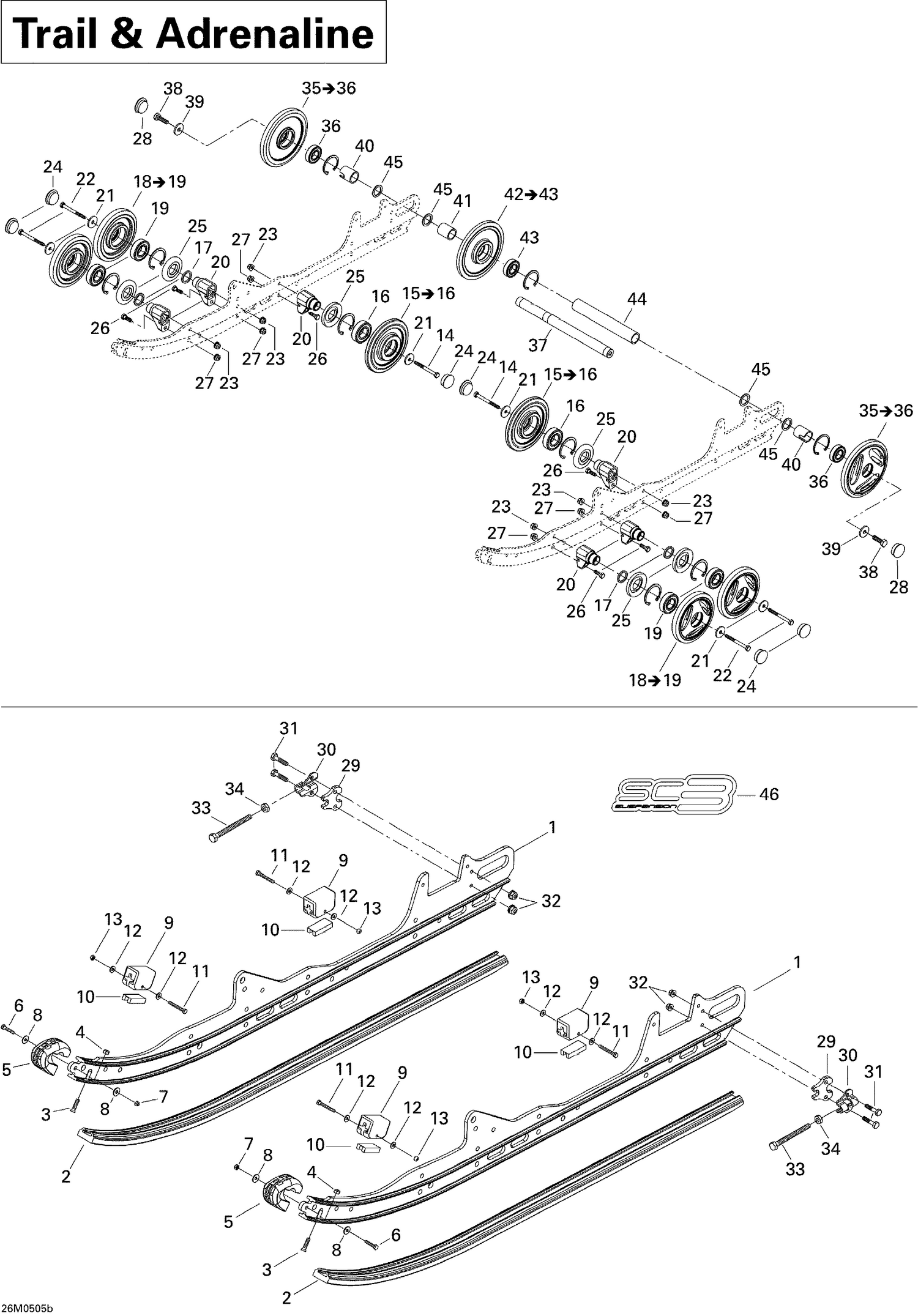 08- Rear Suspension Trail & Adrenaline