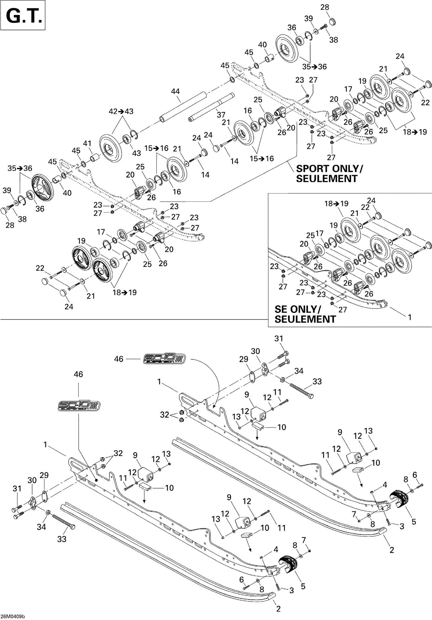 08- Rear suspension (GT)