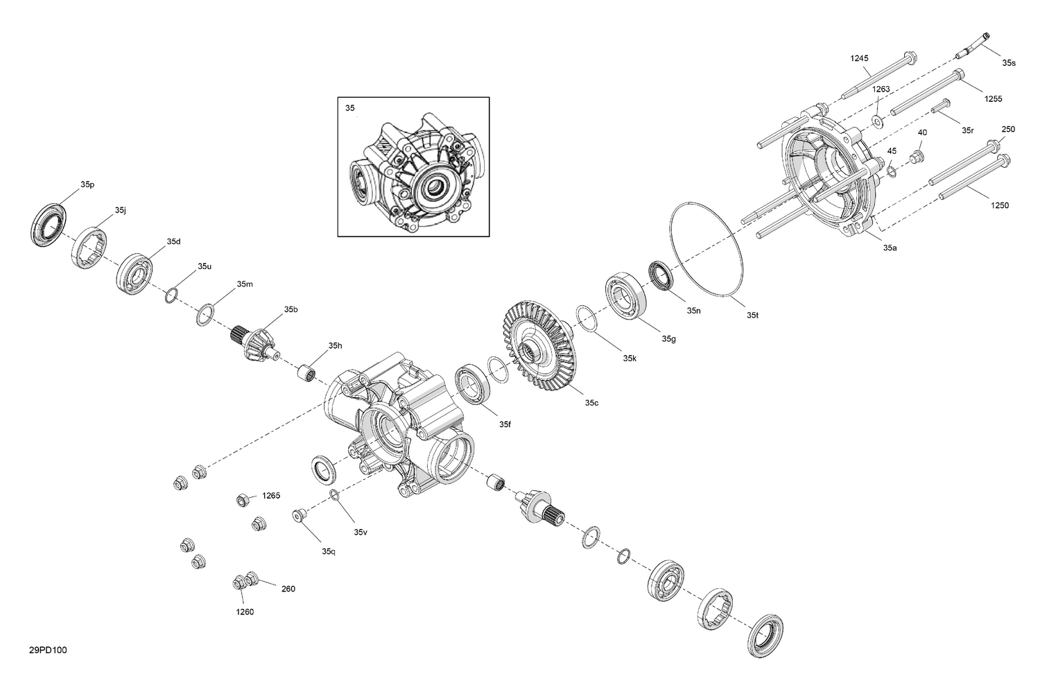 04- Drive - Middle Drive Unit