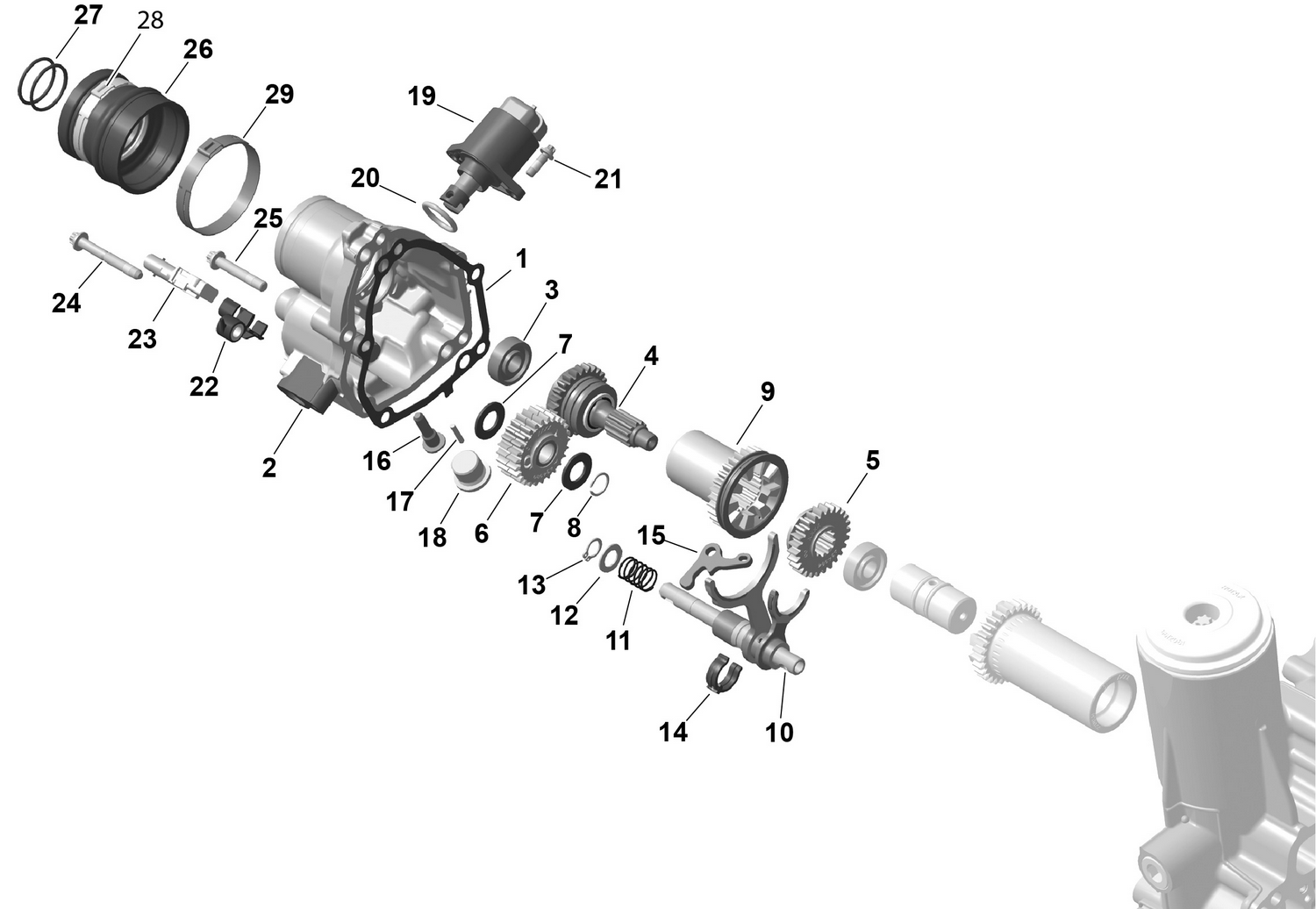 01- ROTAX - Magneto and Electric Starter