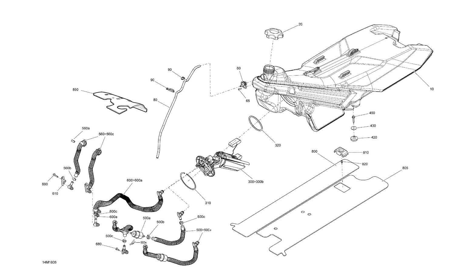 02- Fuel MXZ - 600R ETEC - Package X