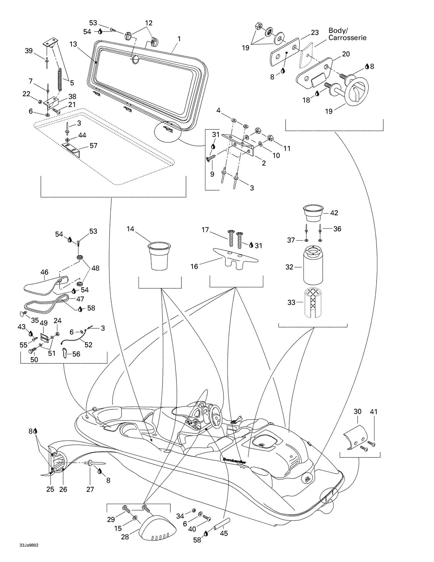 09- Central Cover And Accessories