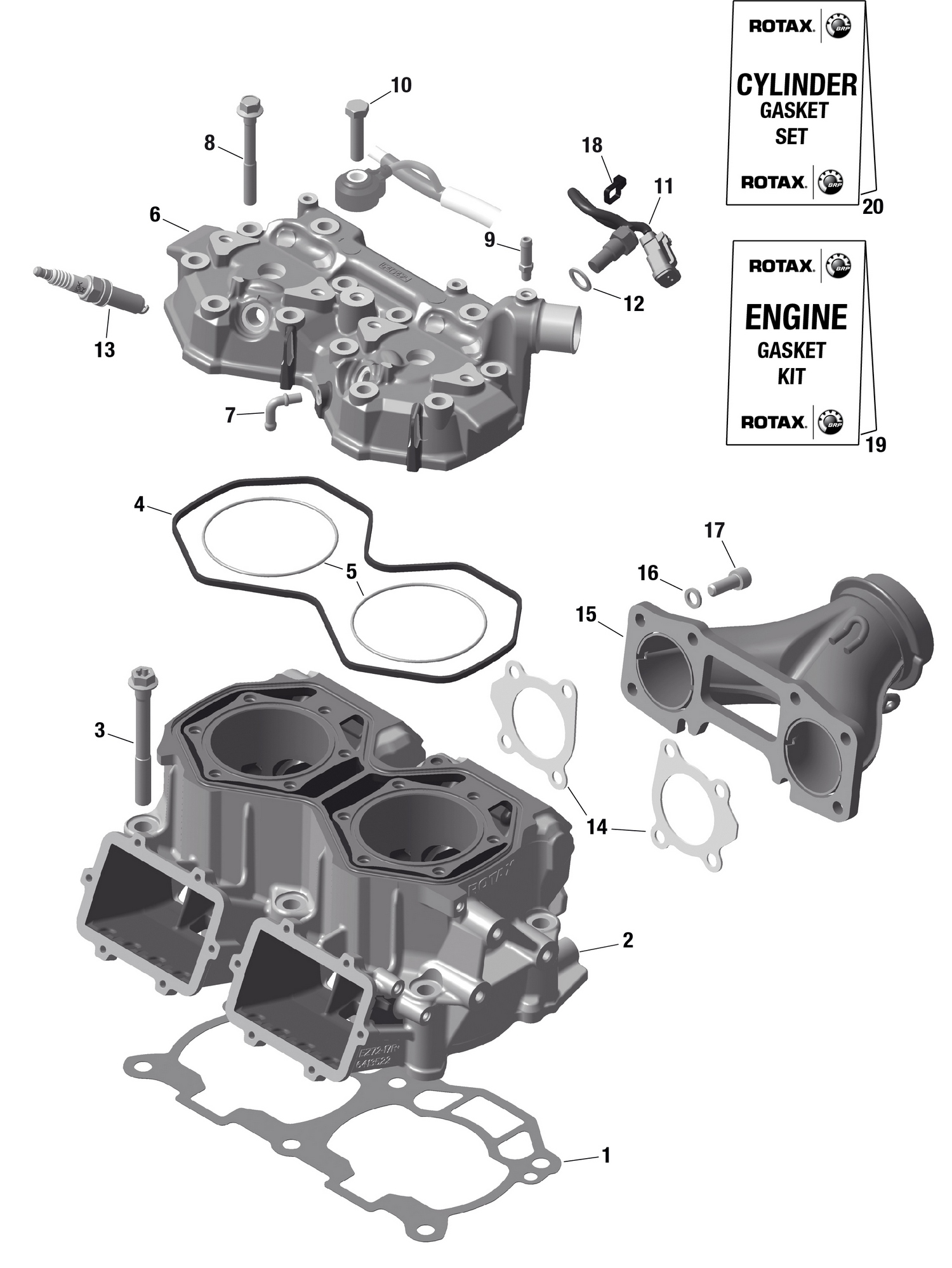 01- ROTAX - Cylinder