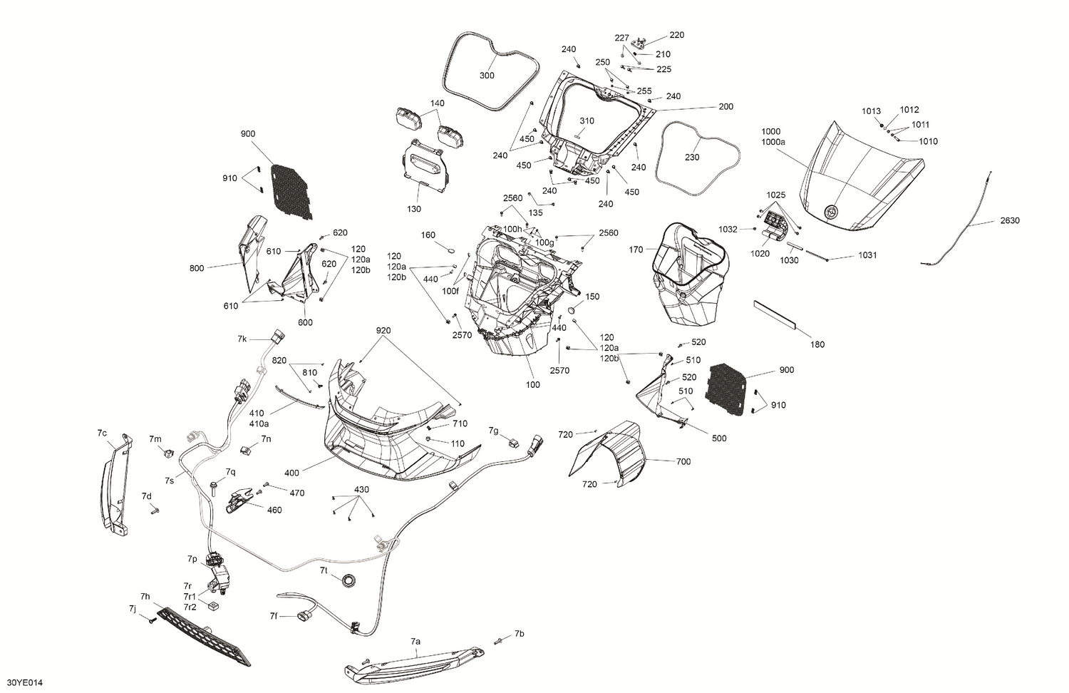 07- Body - Front Storage Tray