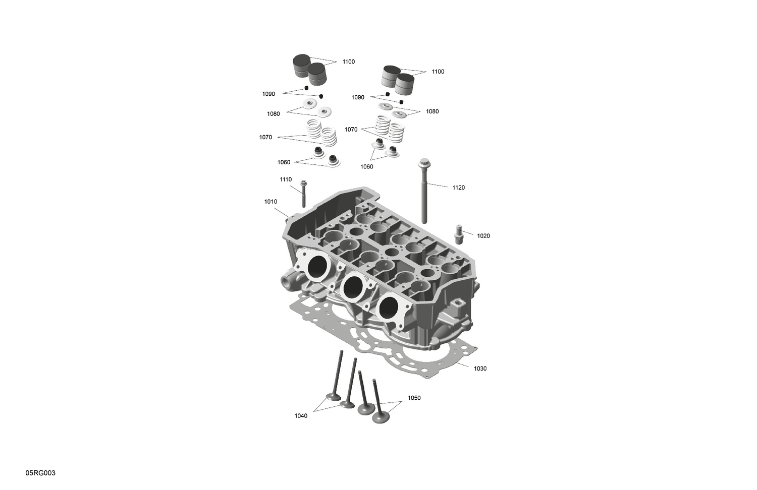 01- ROTAX - Cylinder Head