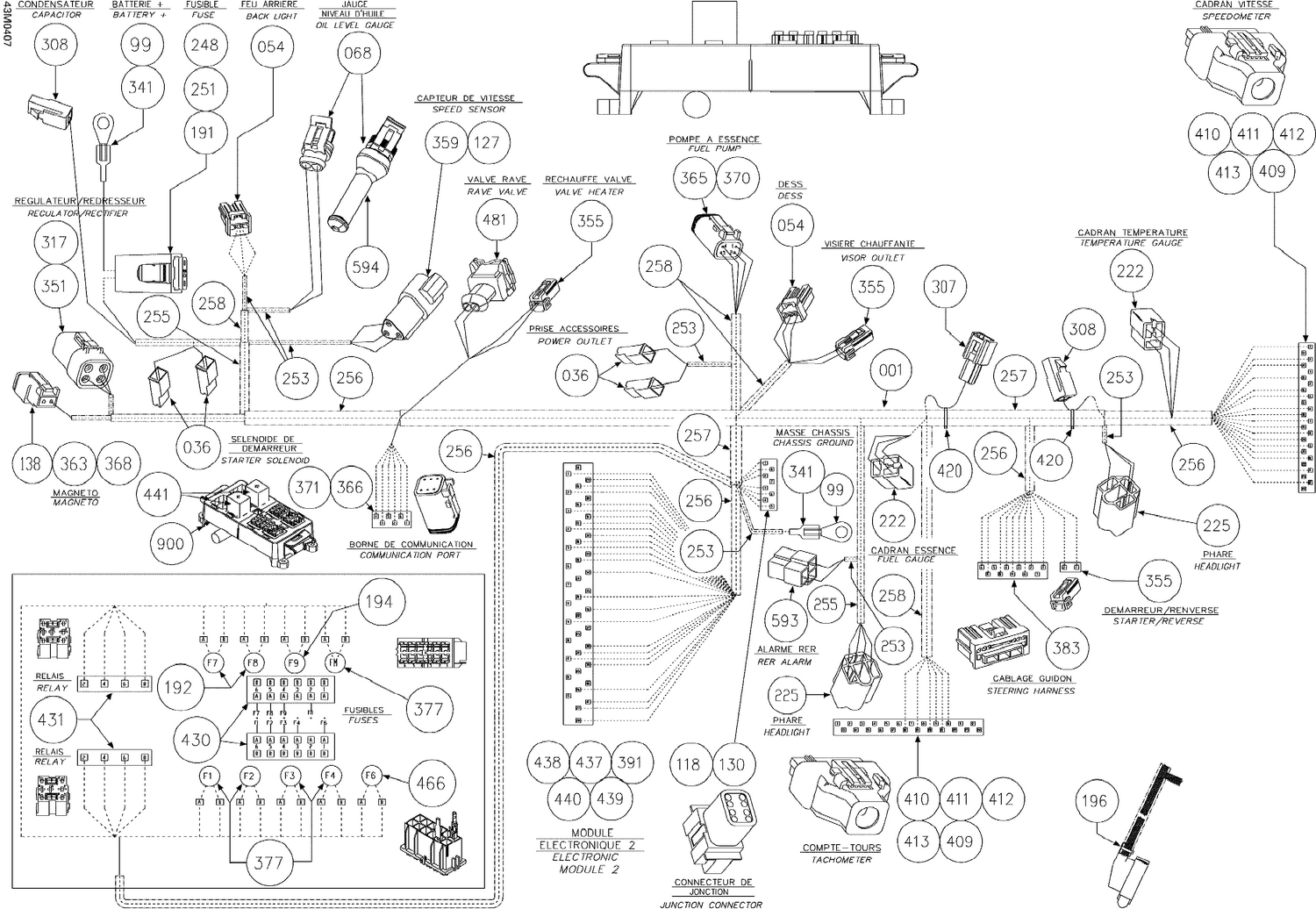 10- Frame harness
