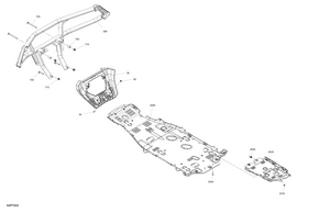 07- Body - Skid Plate And Bumper Schematic