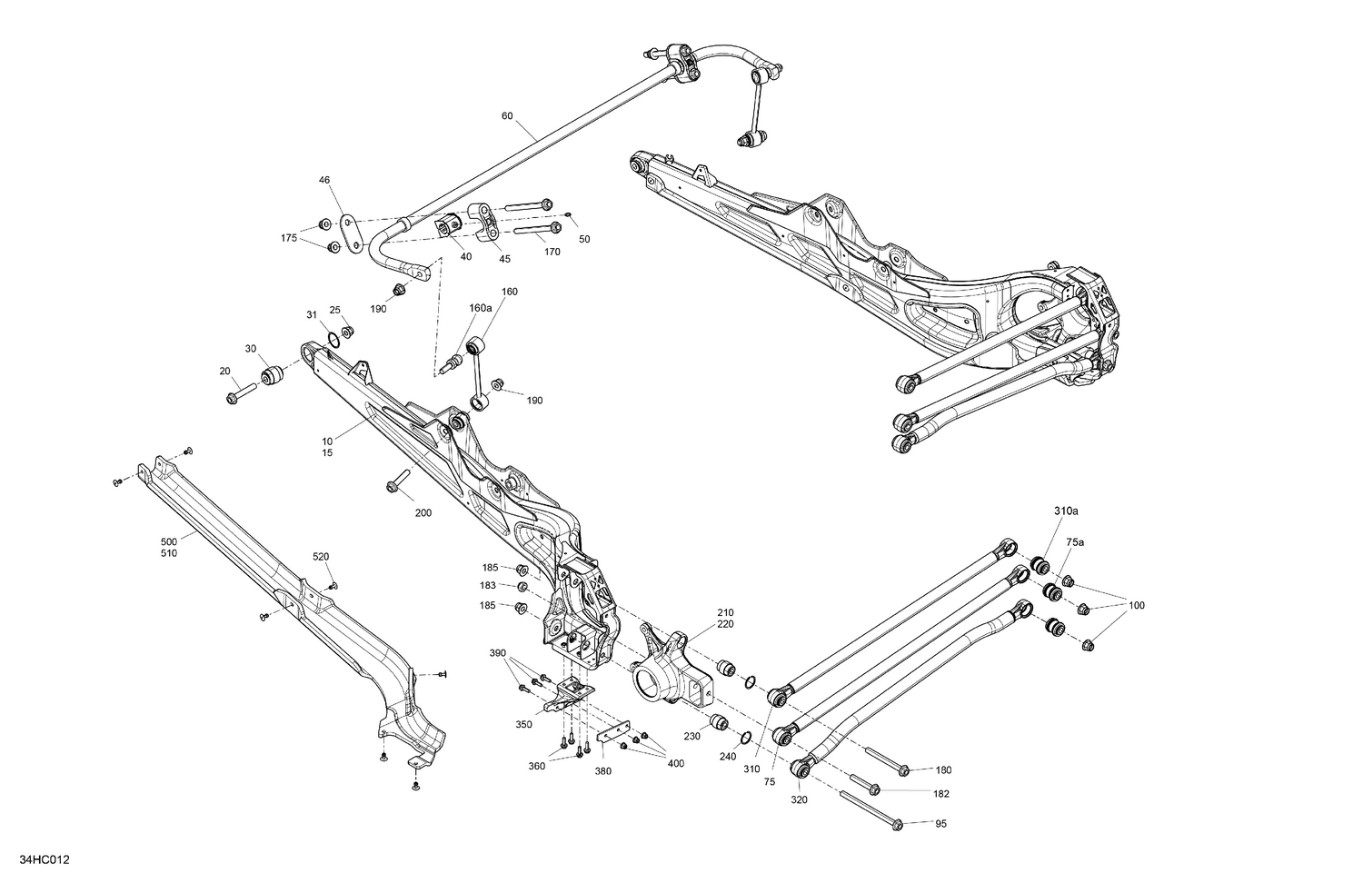 05- Suspension - Rear Components - 72in