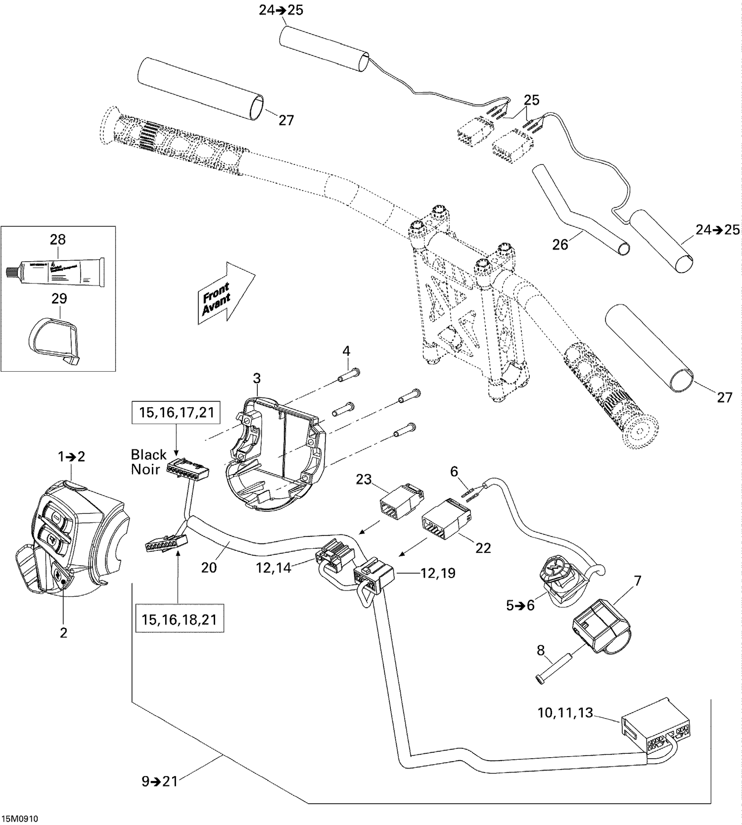 10- Steering Wiring Harness