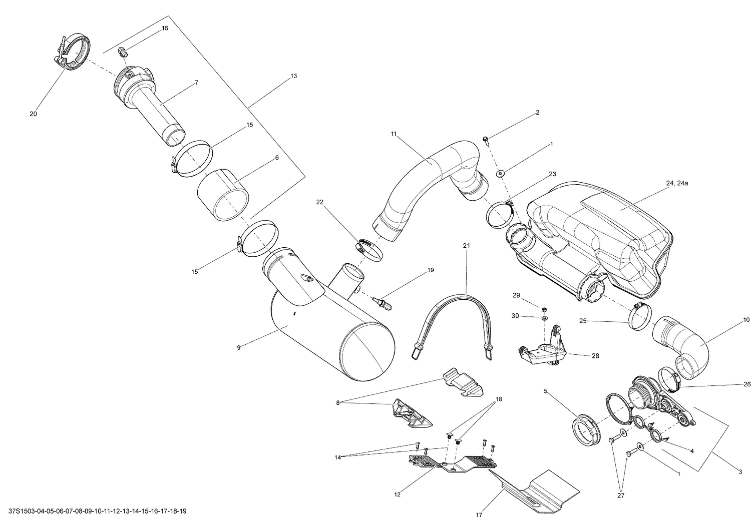 01- Exhaust System _37S1504