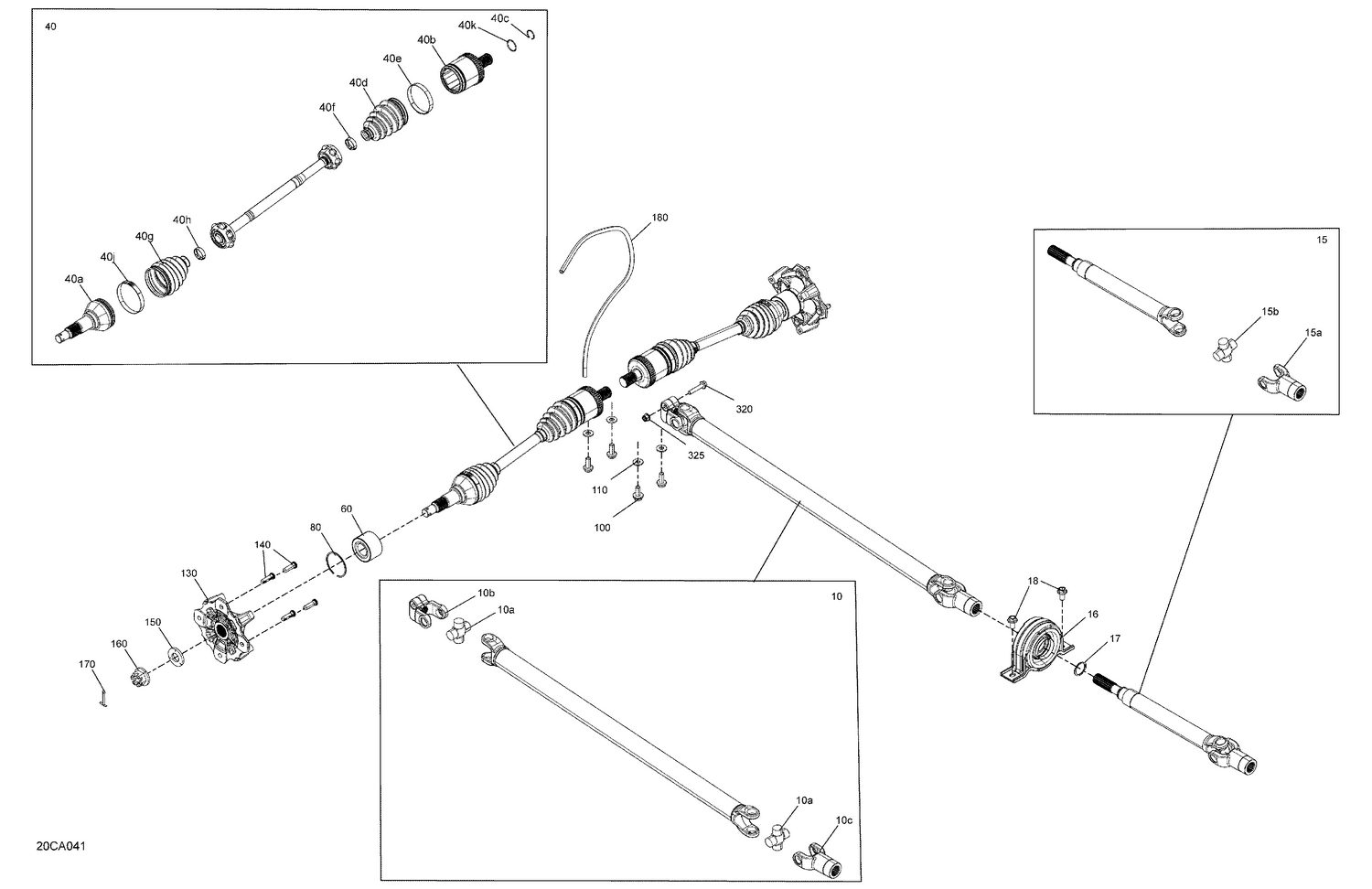 04- Drive - Front Section - Common Parts