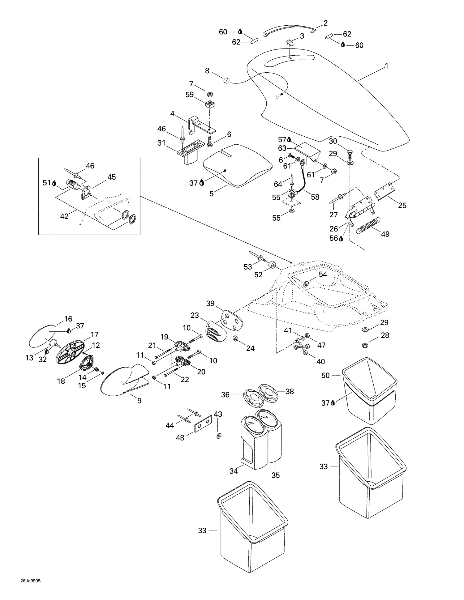 09- Front Storage Compartments