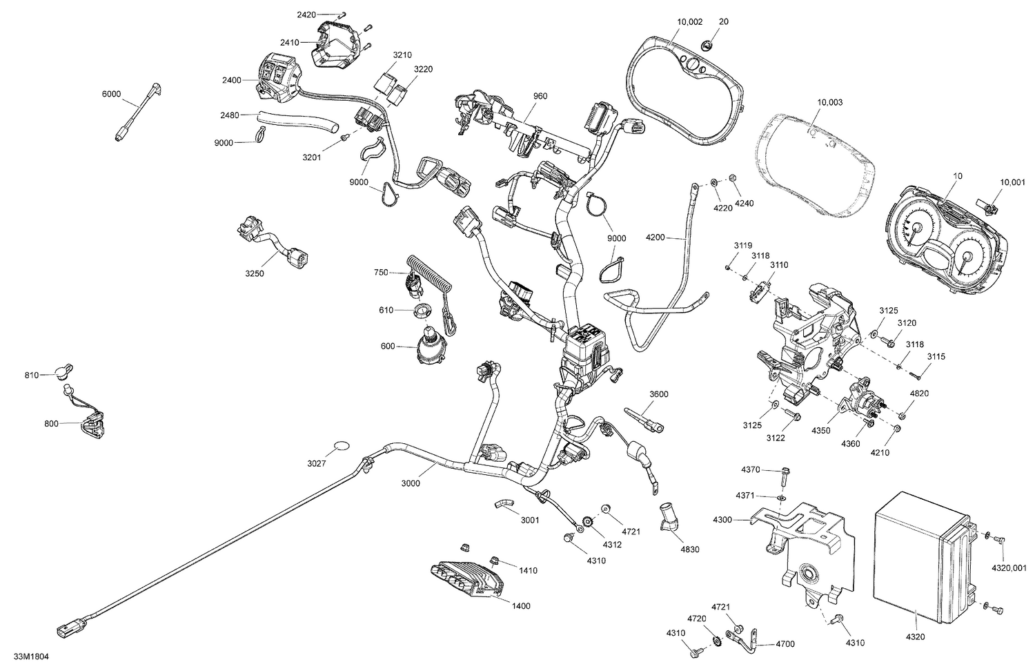 10- Electrical System Grand Touring - 600 ACE