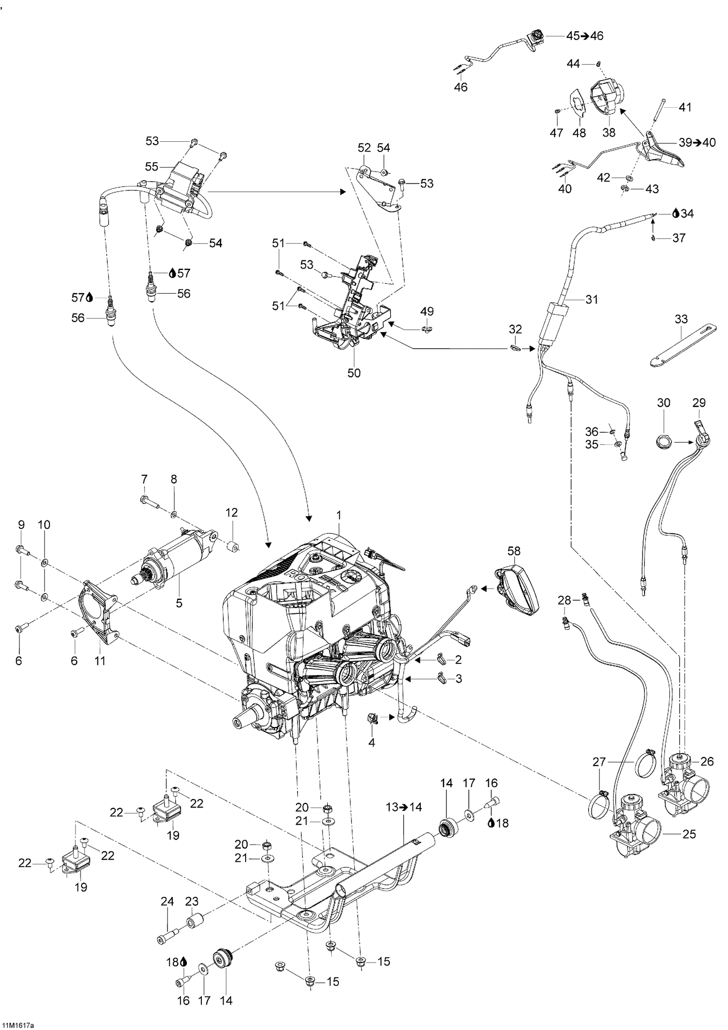 01- Engine And Engine Support - 550F