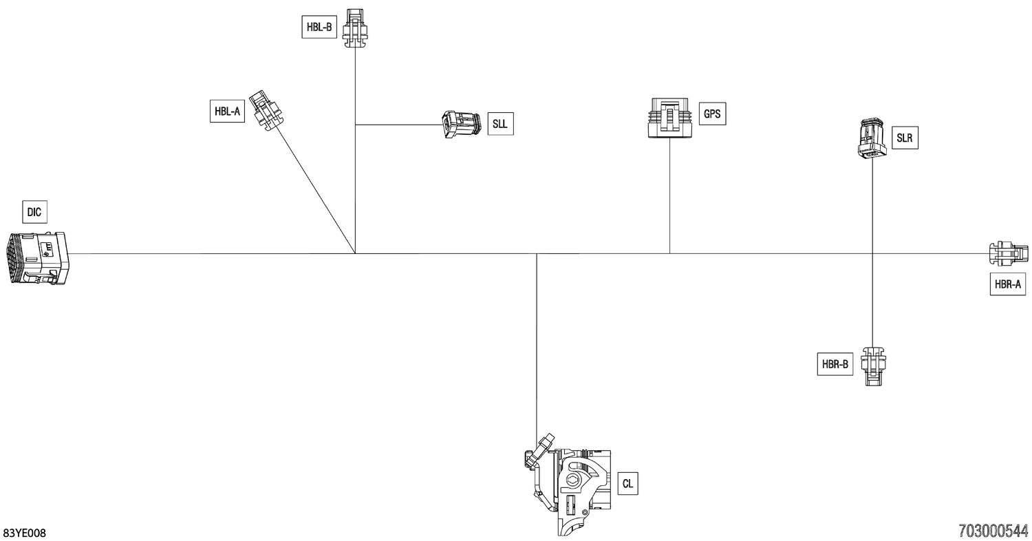 08- Electric - Console Wiring Harness - 710009050