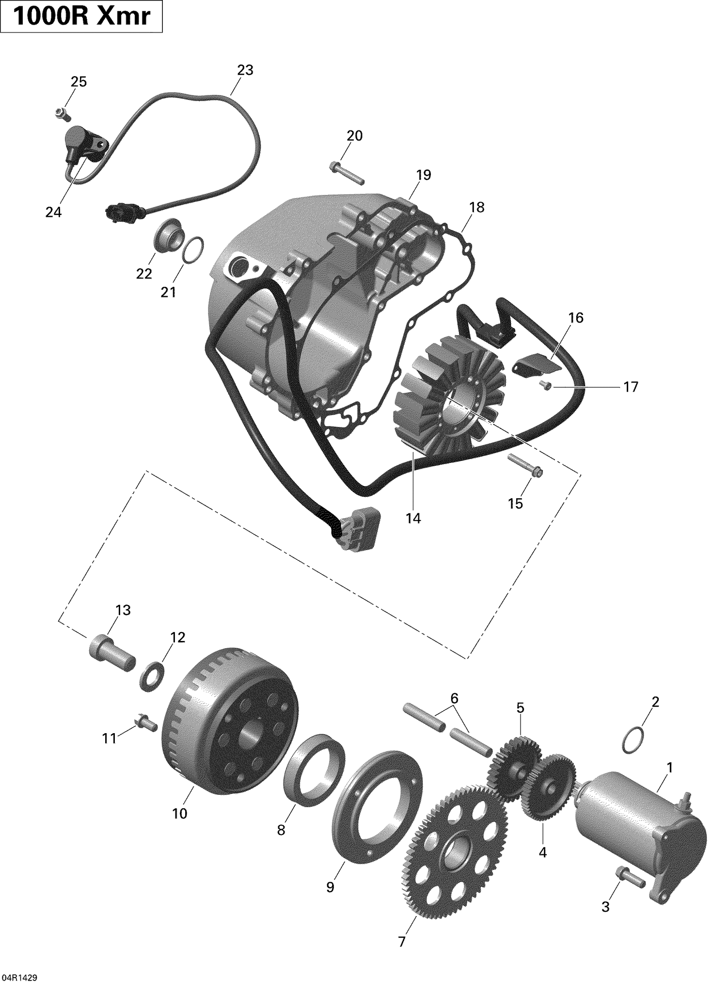 03- Magneto And Electric Starter _04R1429