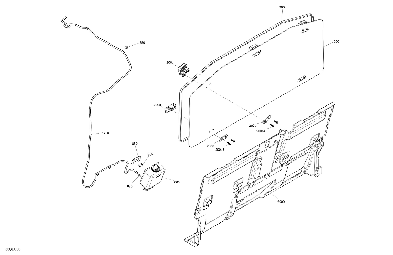 07- Enclosure Cab - Back Wall