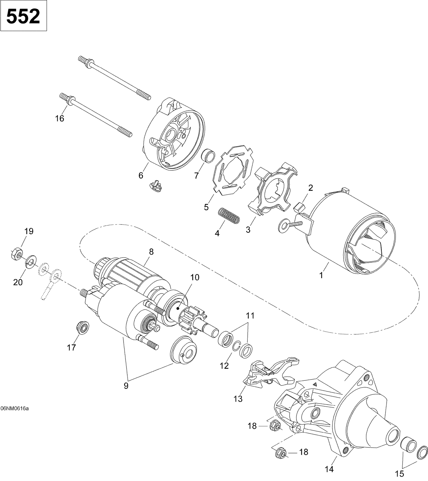 04- Electric Starter 552