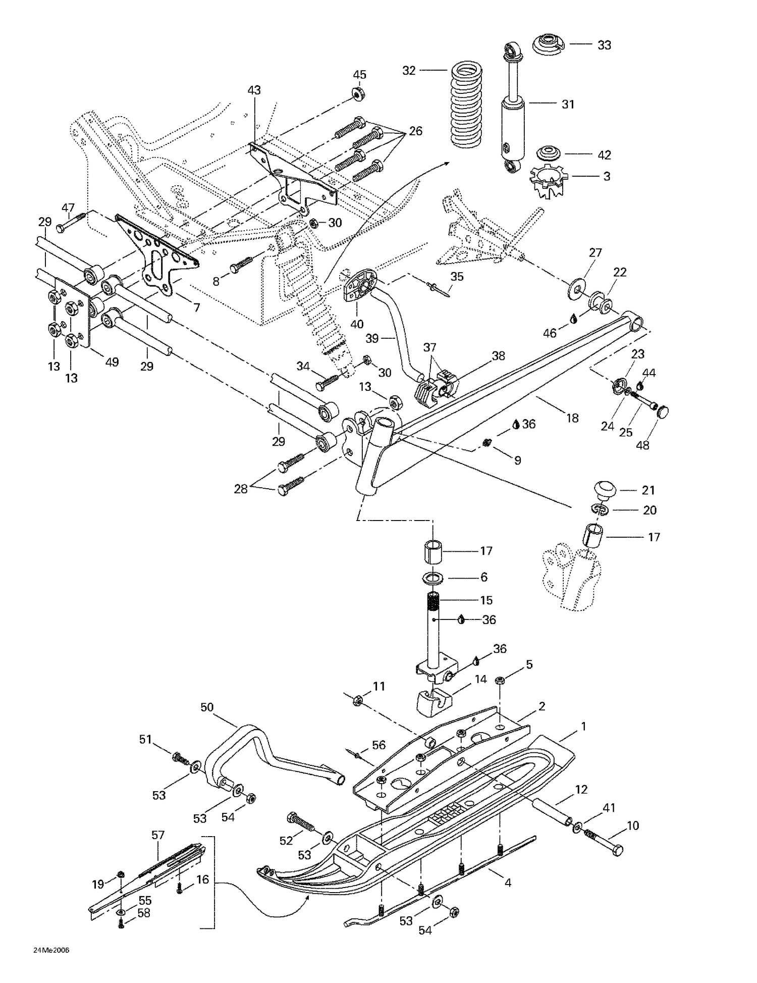 07- Front Suspension And Ski