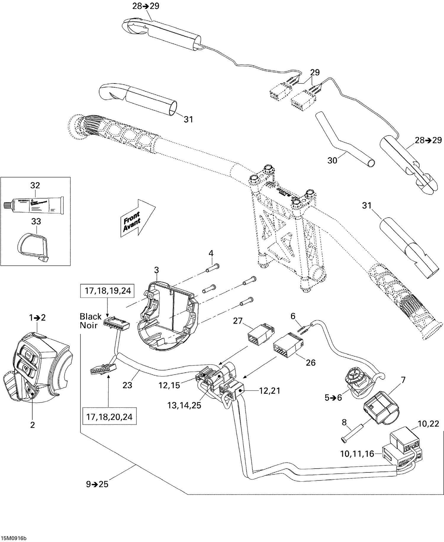 10- Steering Wiring Harness TNT
