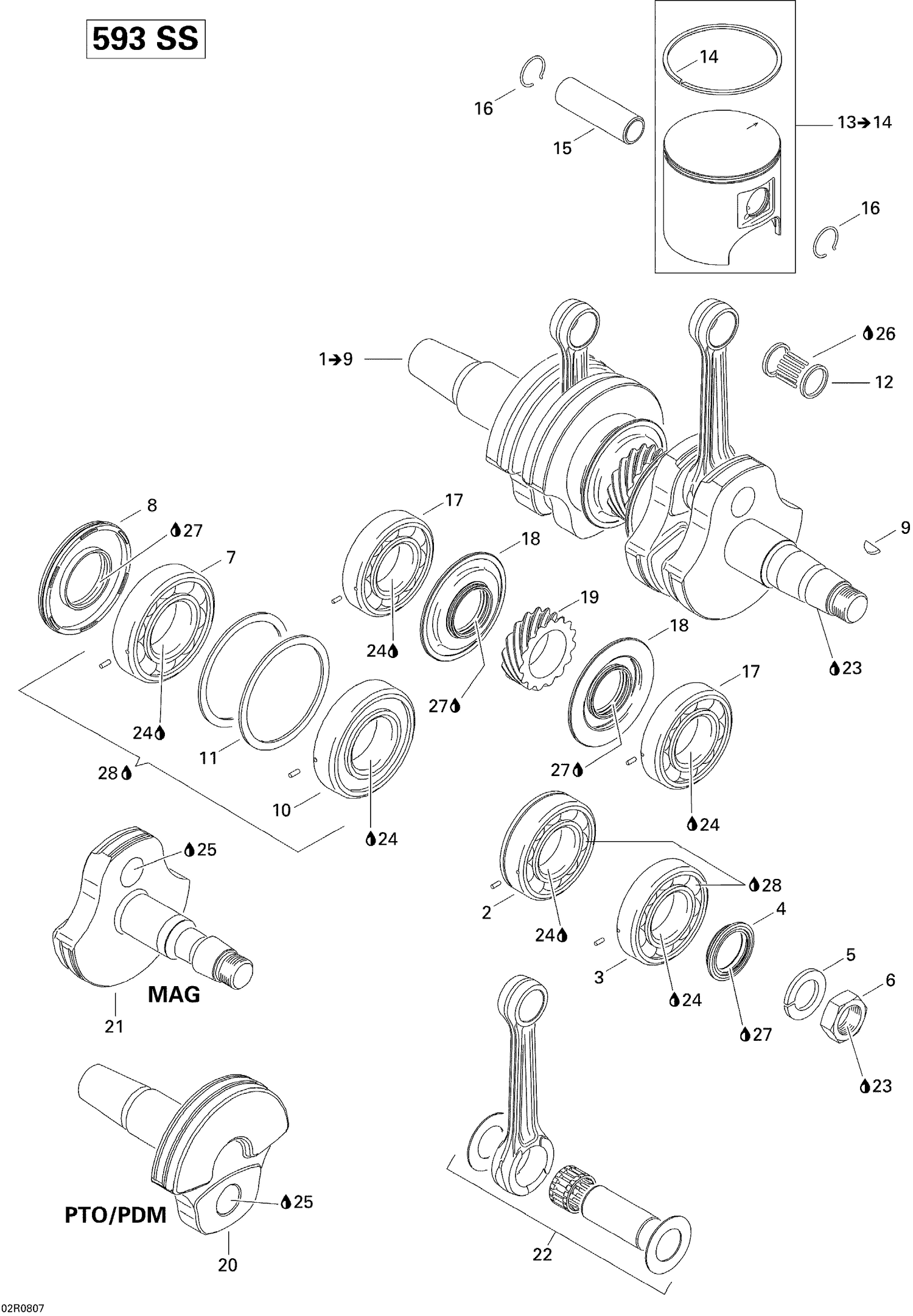 01- Crankshaft And Pistons