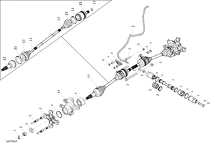 04- Drive - Front Section - Common Parts Schematic