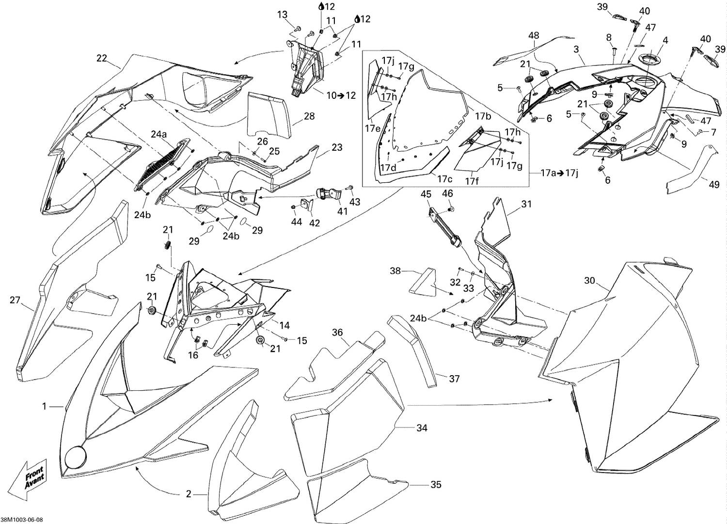 Assembly diagram
