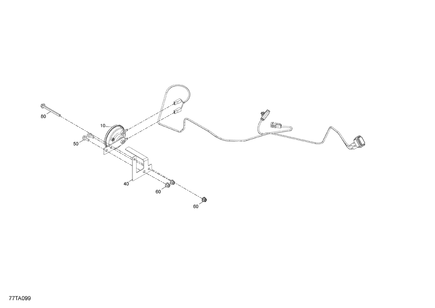08- Electric - Accessories - Horn Kit