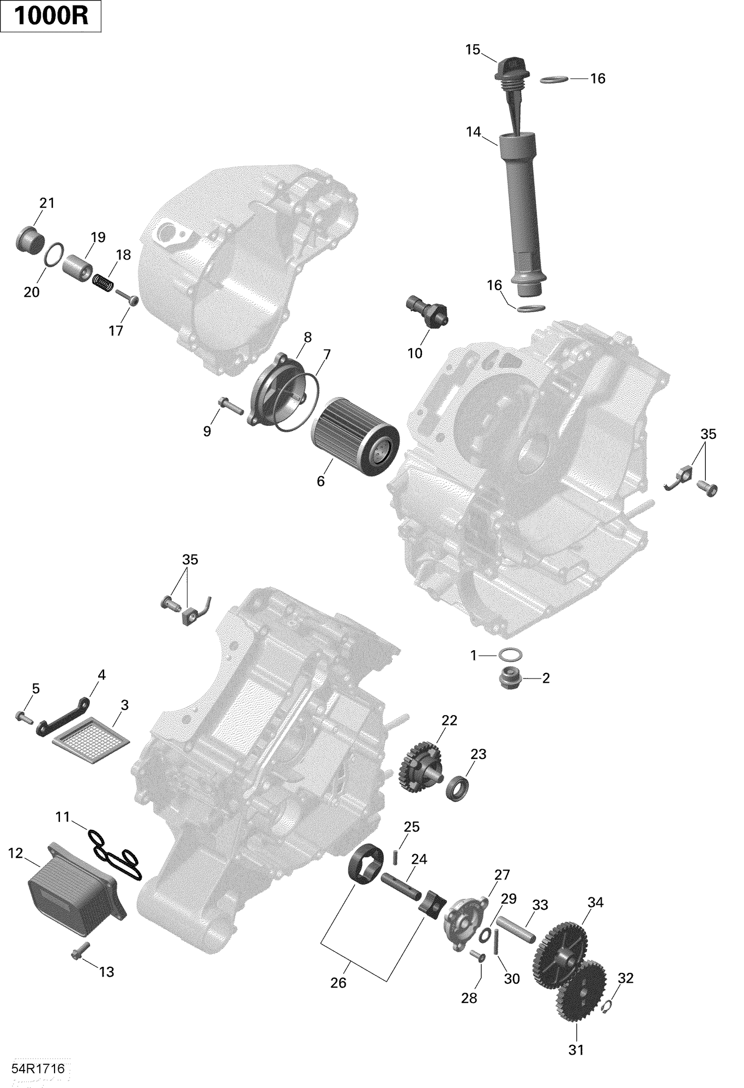 01- Engine Lubrication - 1000R