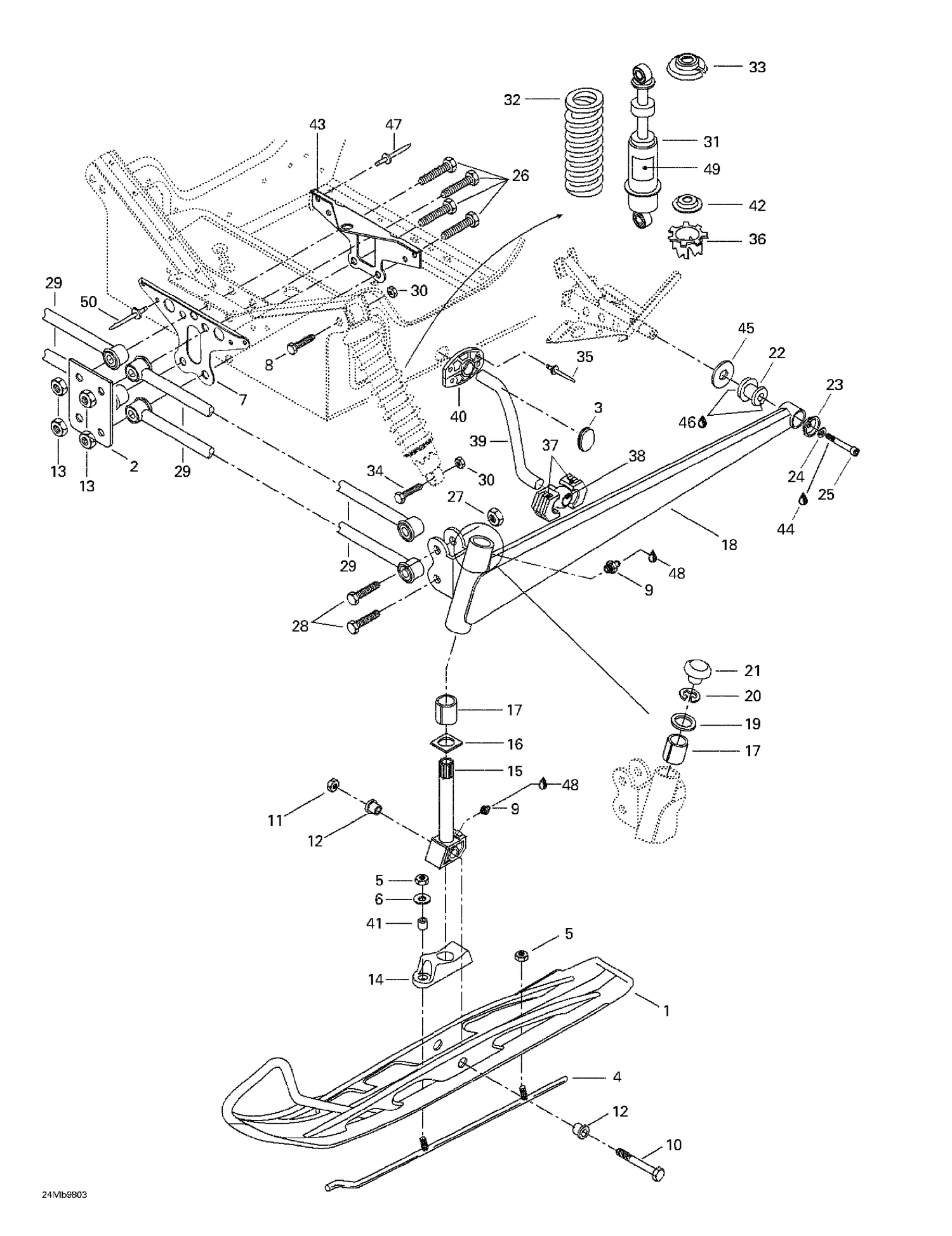 07- Front Suspension And Ski