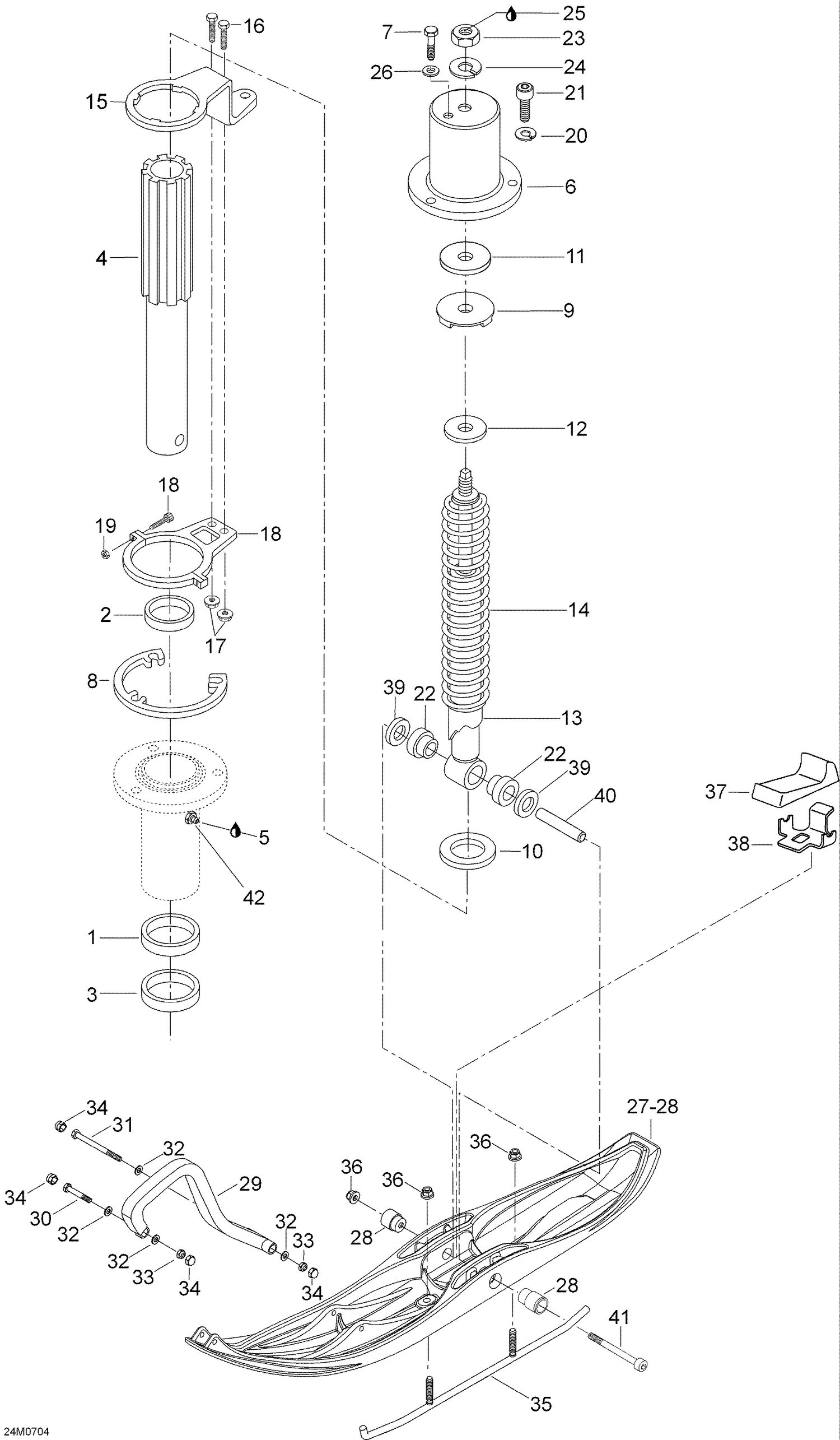 07- Front Suspension And Ski
