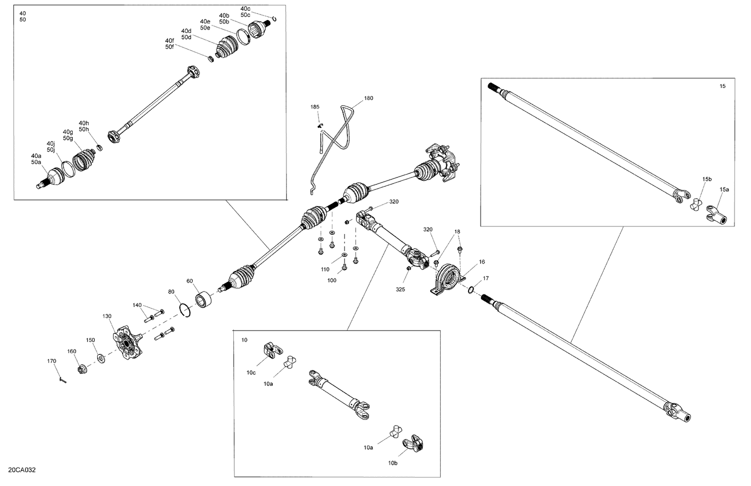 04- Drive - Front Section - Common Parts