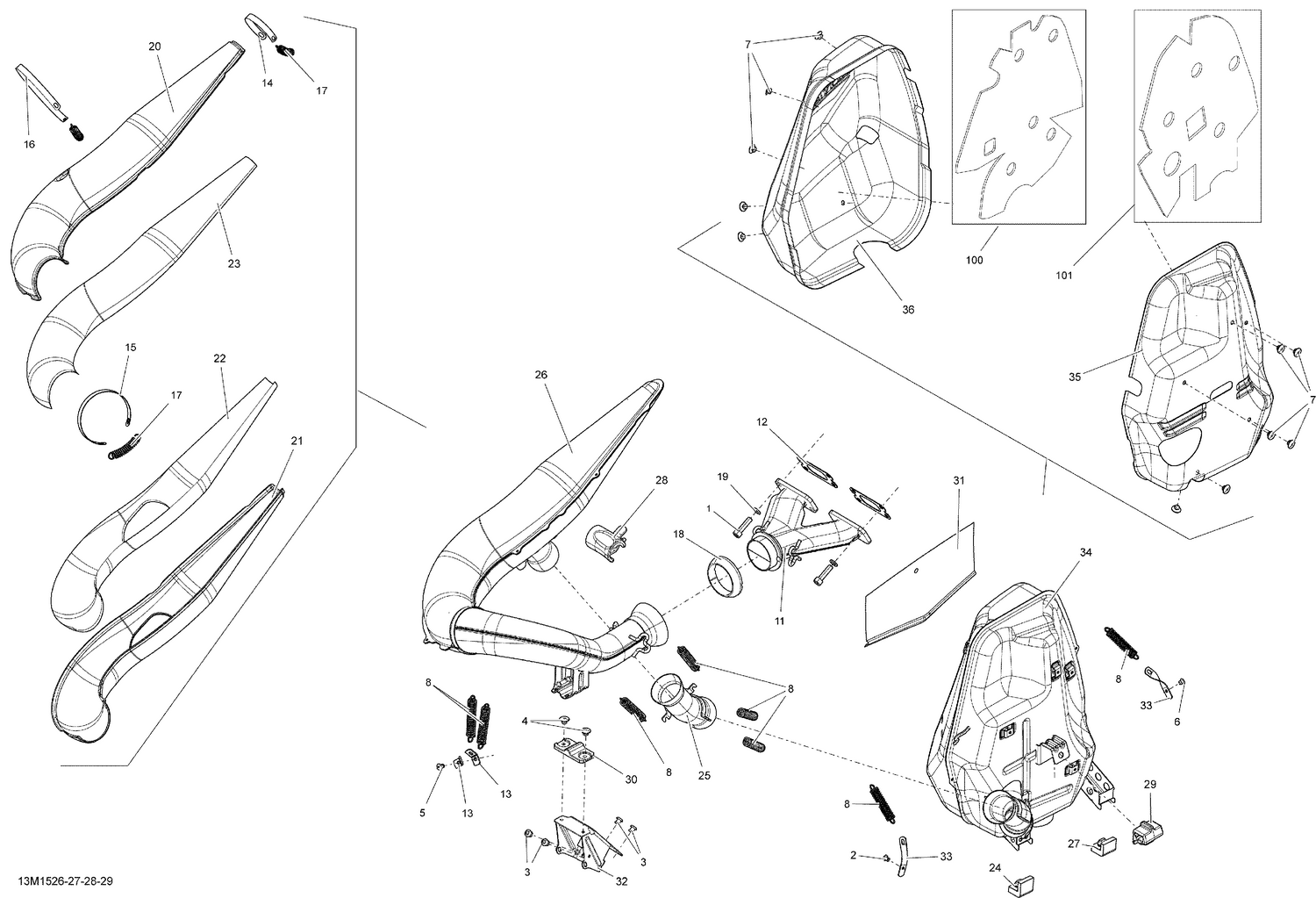 01- Exhaust System _13M1526