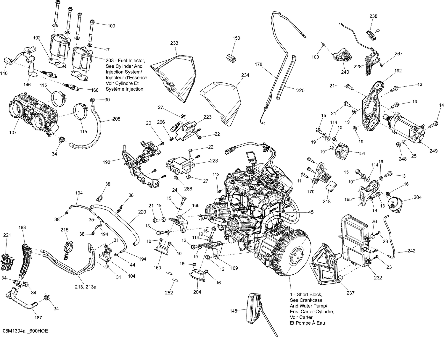 01- Engine And Engine Support 600