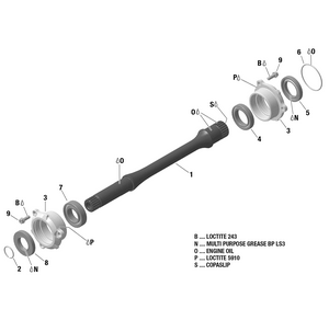 01- Rotax - Drive Shaft Schematic