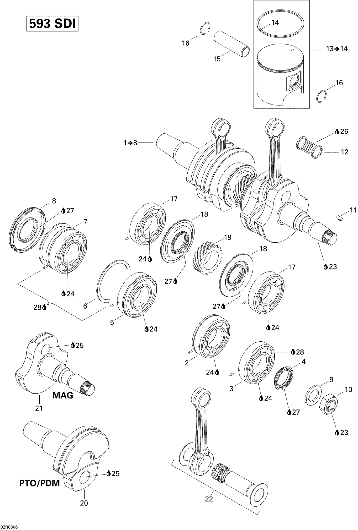 01- Crankshaft And Pistons