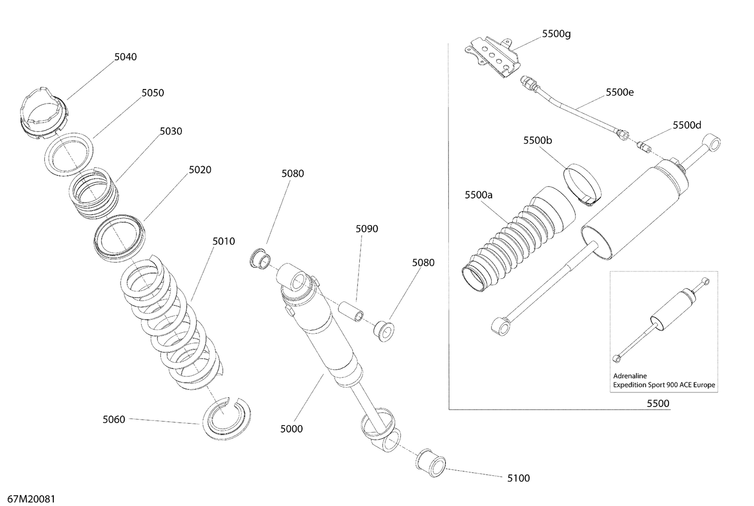 08- Suspension, Rear - Shocks - Adrenaline