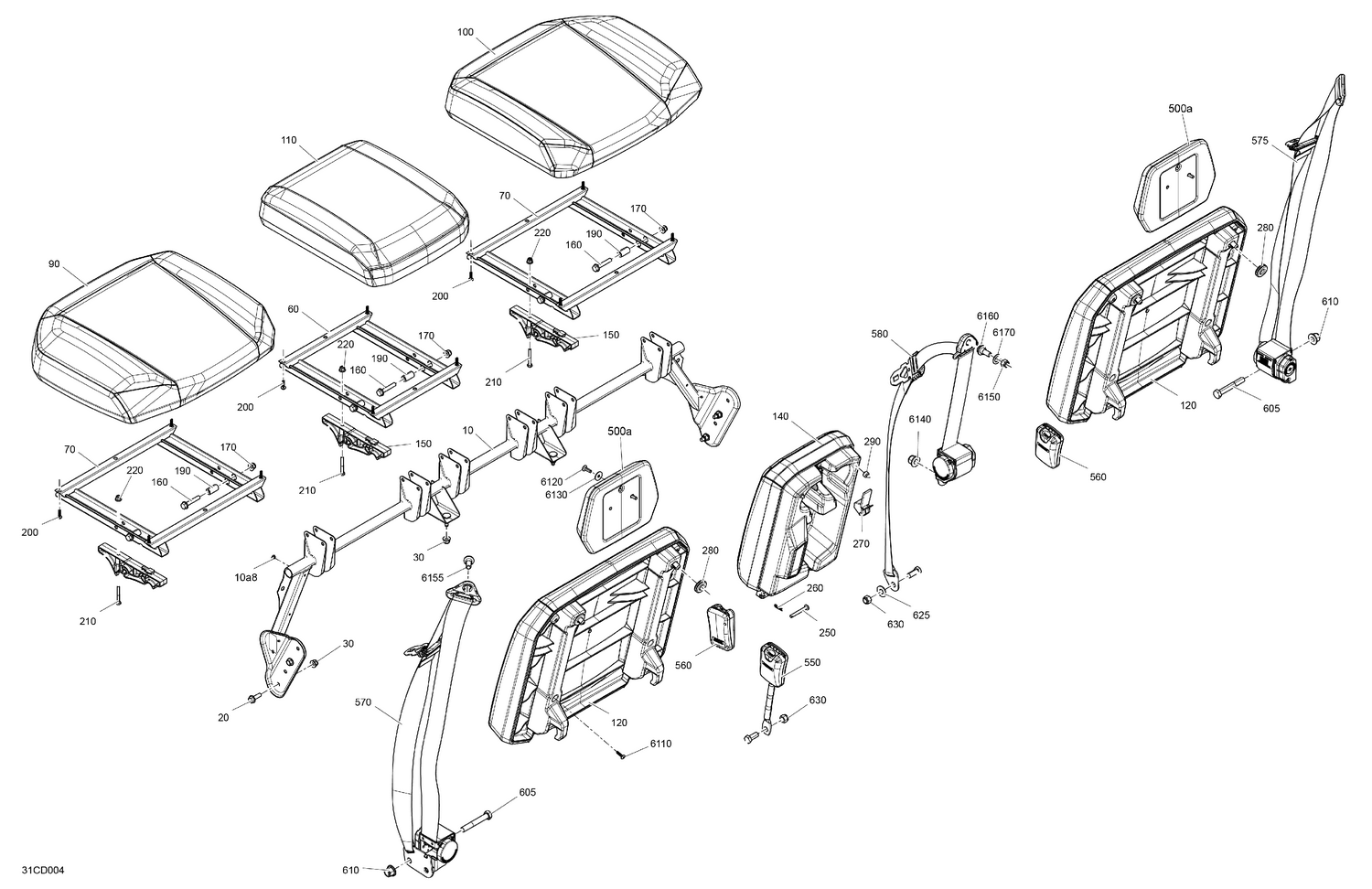 07- Body - Seat - Rear Section