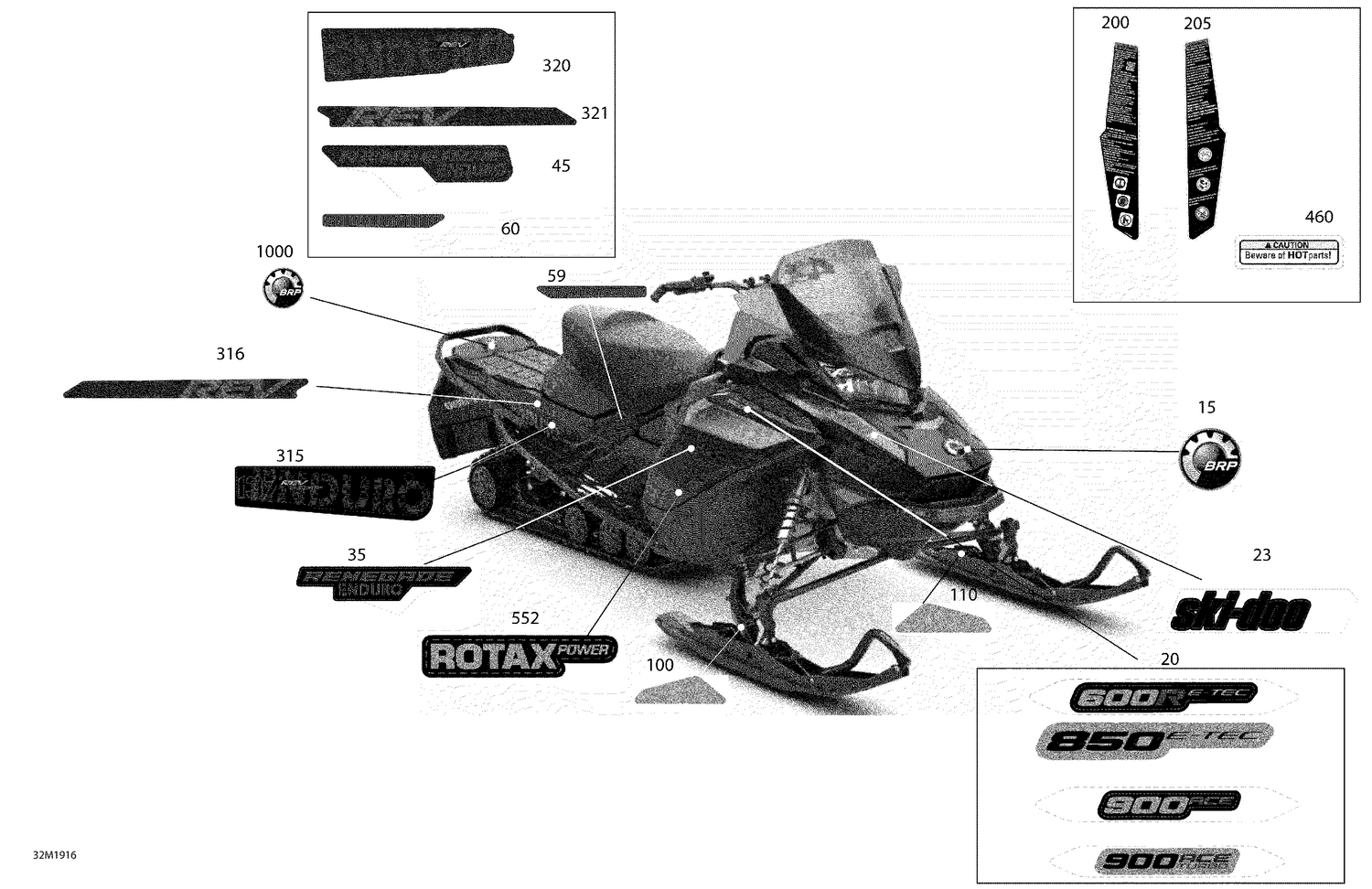 09- Decals - Package Enduro