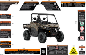 07- Body - Warning Decals Schematic