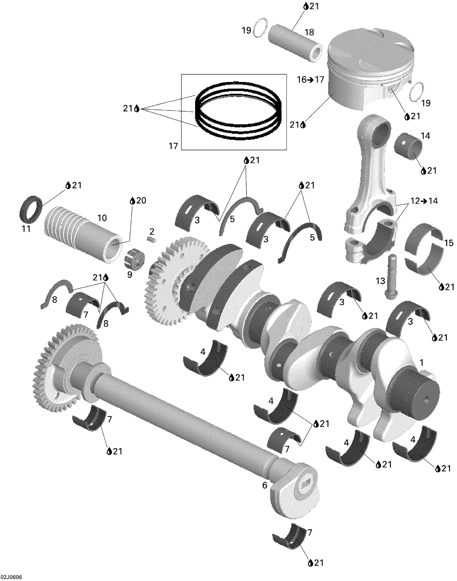 01- Crankshaft And Pistons